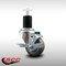 Service Caster 3'' SS Gray Poly Swivel 1-3/4'' Expanding Stem Caster with Brake SCC-SSEX20S314-PPUB-TLB-134 - alternate 4